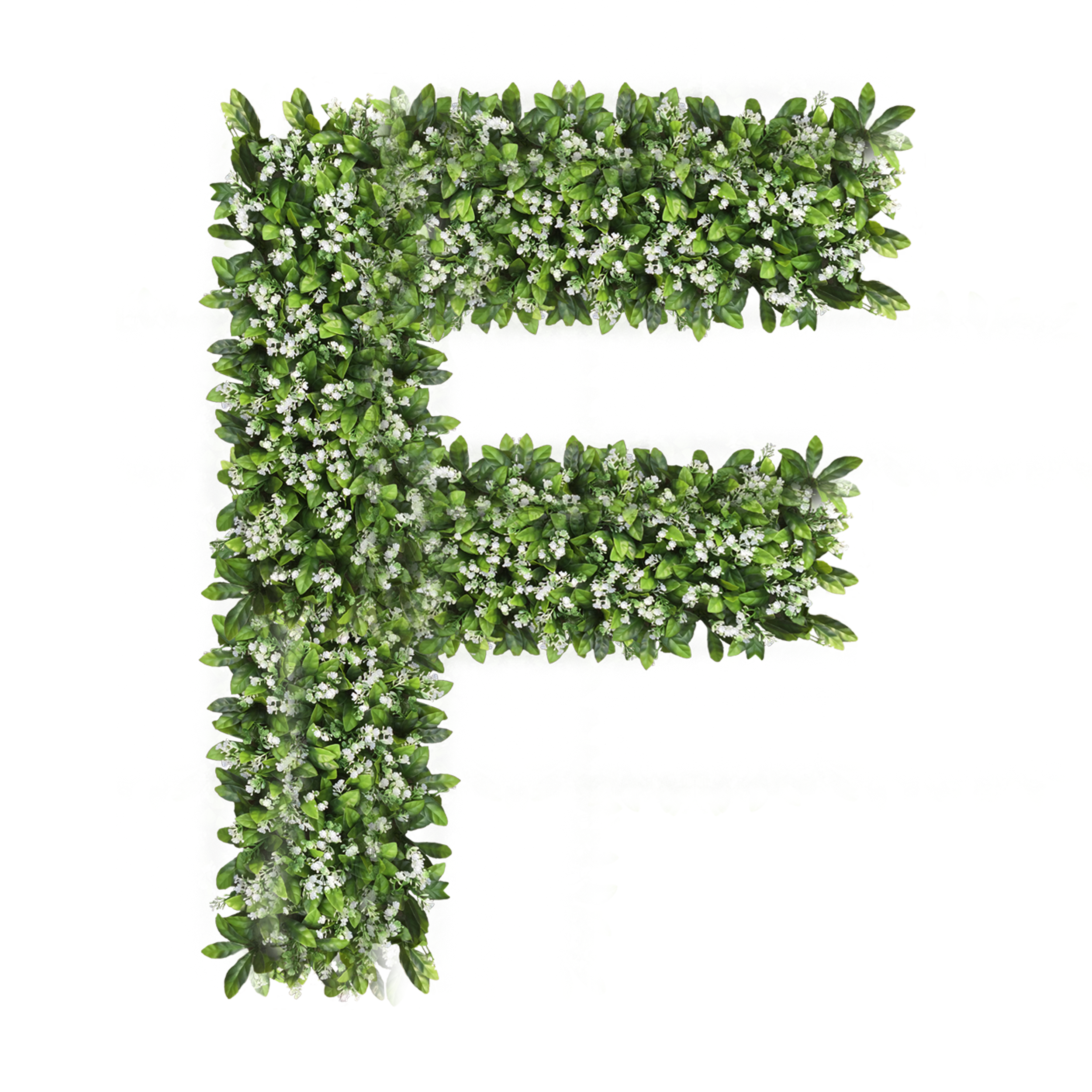 Litera realizata la comanda din plante artificiale inaltime 60 cm [8]