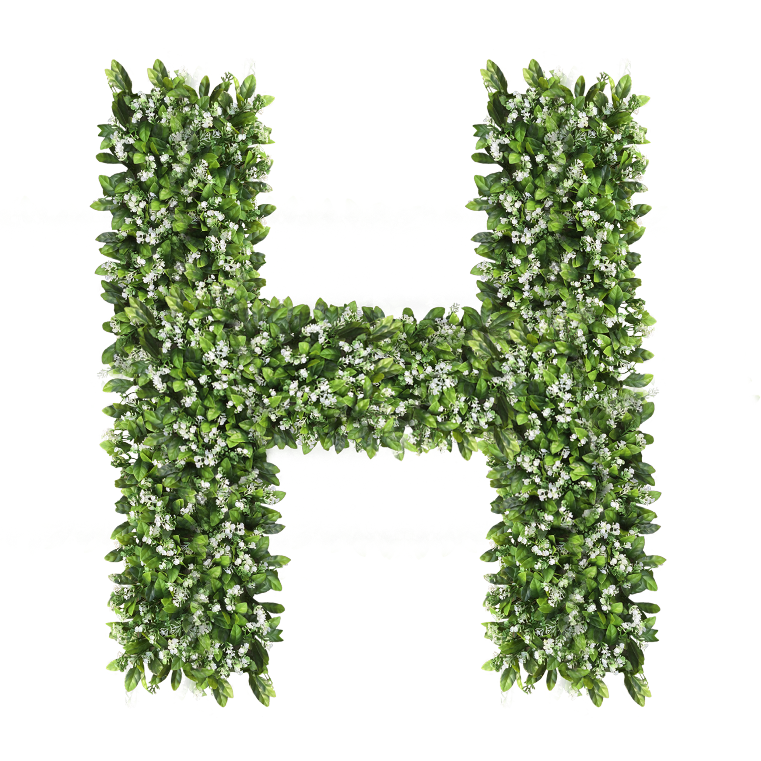 Litera realizata la comanda din plante artificiale inaltime 60 cm [10]