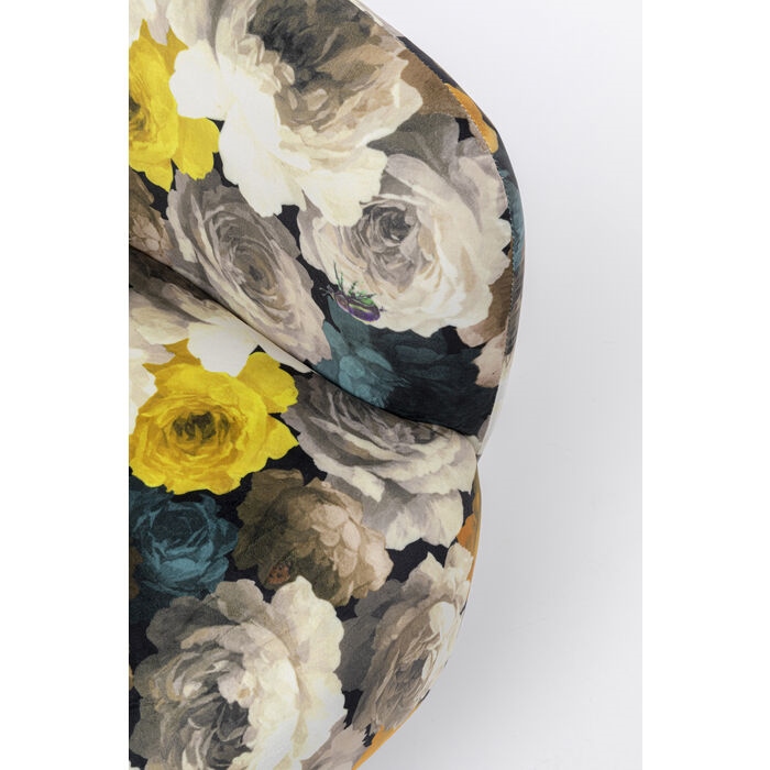 Fotoliu Peony Flower 81x75x70 cm, Poliester Auriu - Kare Design [5]