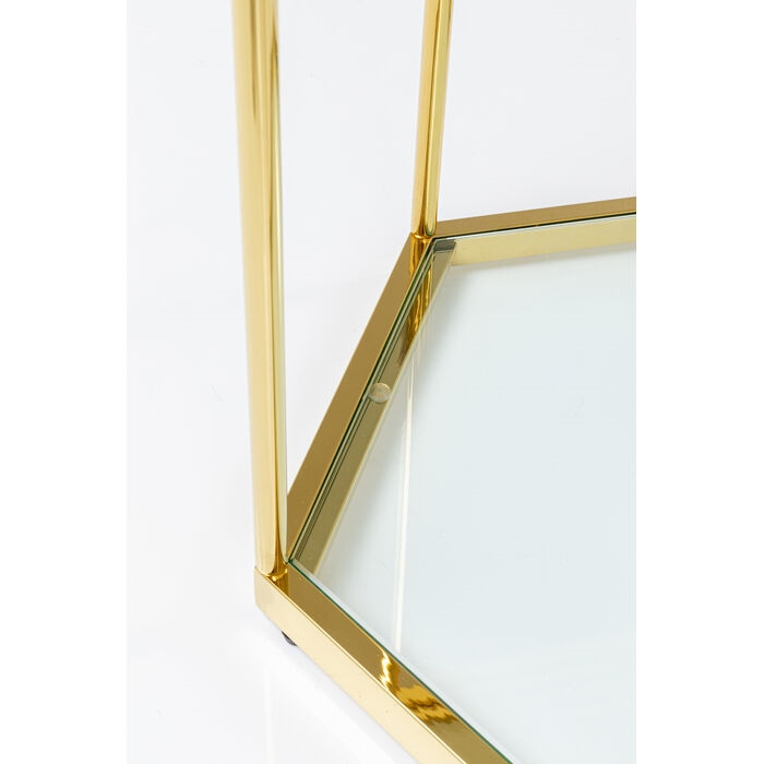Măsuță Comb Gold 55x48x55 cm, Auriu - Kare Design [4]