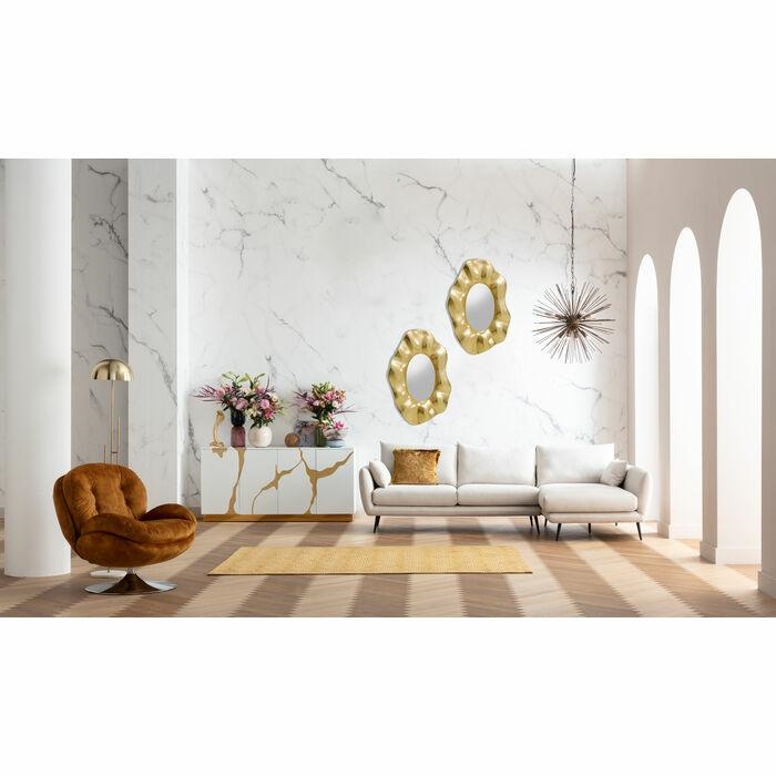 Oglindă Riley 150x14x98 cm, Auriu Metalic - Kare Design [7]