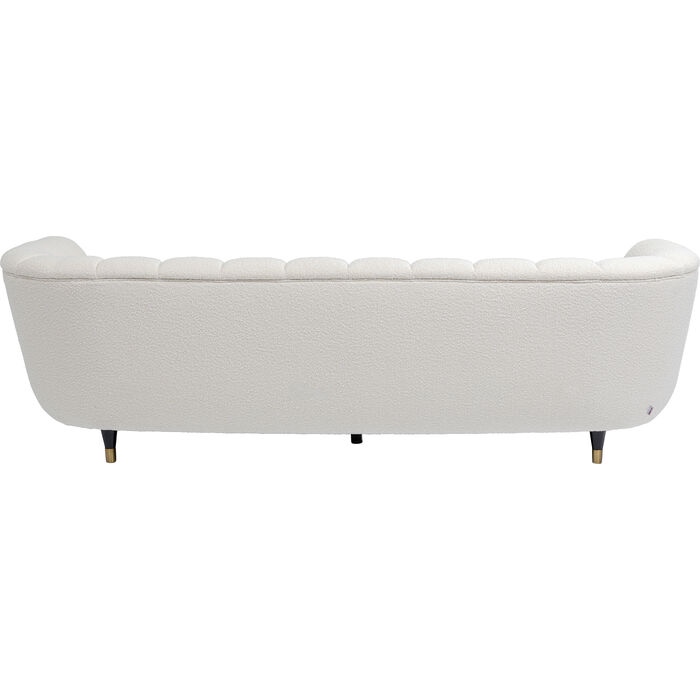 Canapea Spectra 245x95x74 cm, Țesătură Boucle Alb - Kare Design [4]
