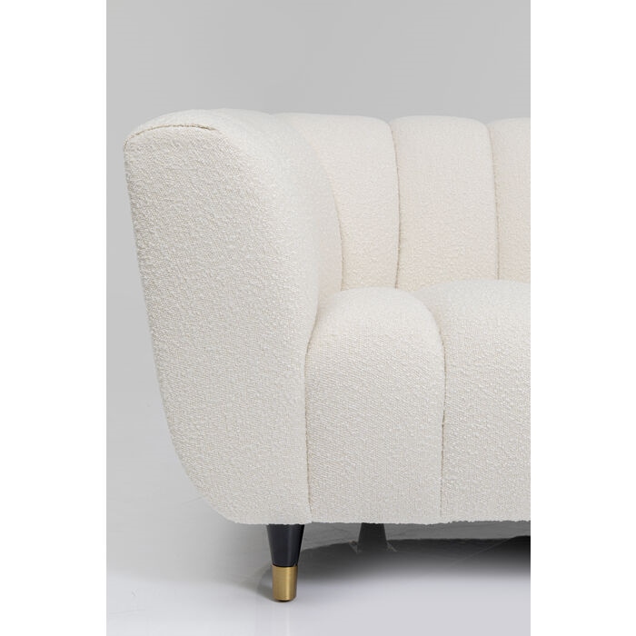 Canapea Spectra 245x95x74 cm, Țesătură Boucle Alb - Kare Design [5]