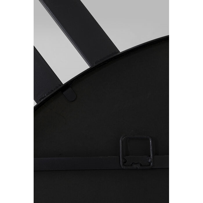 Oglindă Triple Circle 124x4,5x119 cm, Metal Negru - Kare Design [4]