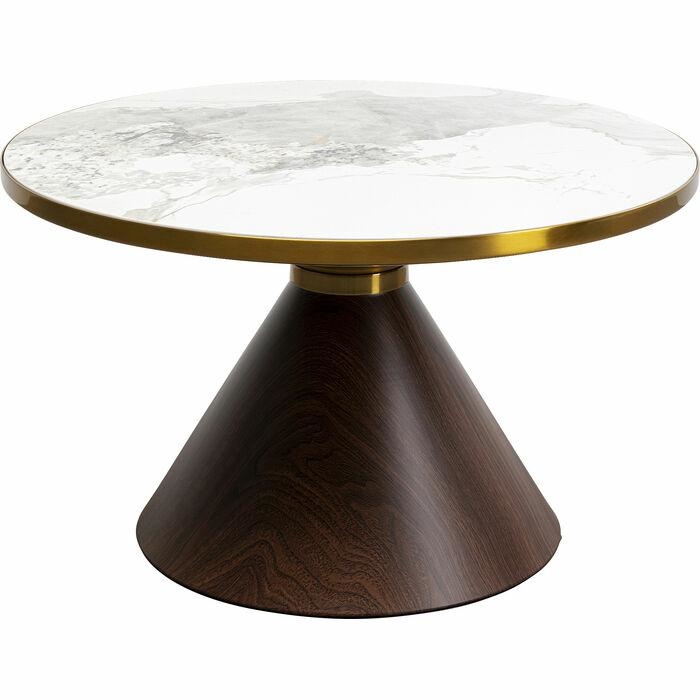 Produse - Măsuță de Cafea Cono Ceramic 70x70x42 cm - Kare Design
