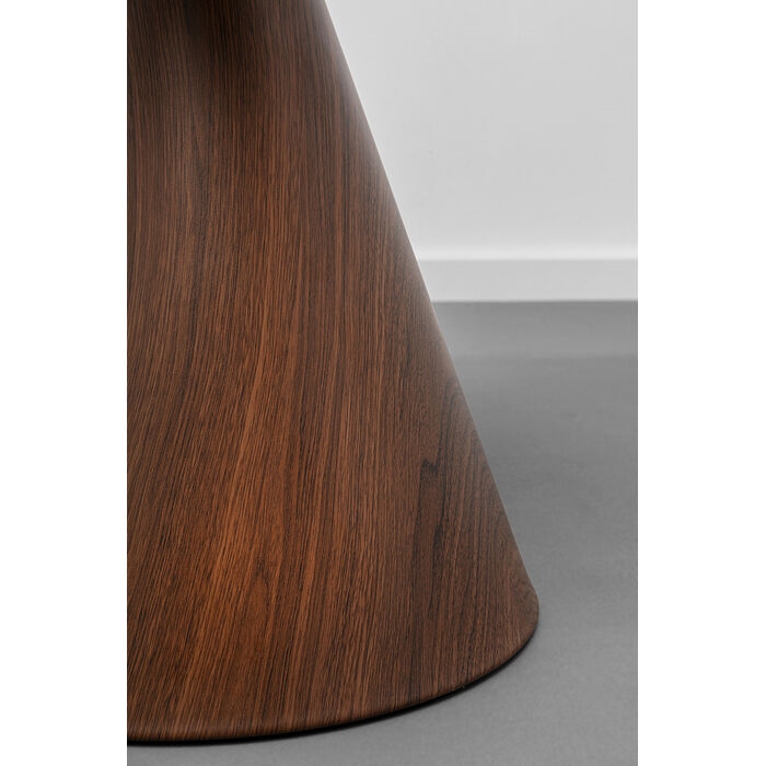 Măsuță de Cafea Cono Walnut 50x50x52 cm, Placă MDF Furniruită Nuc - Kare Design [4]