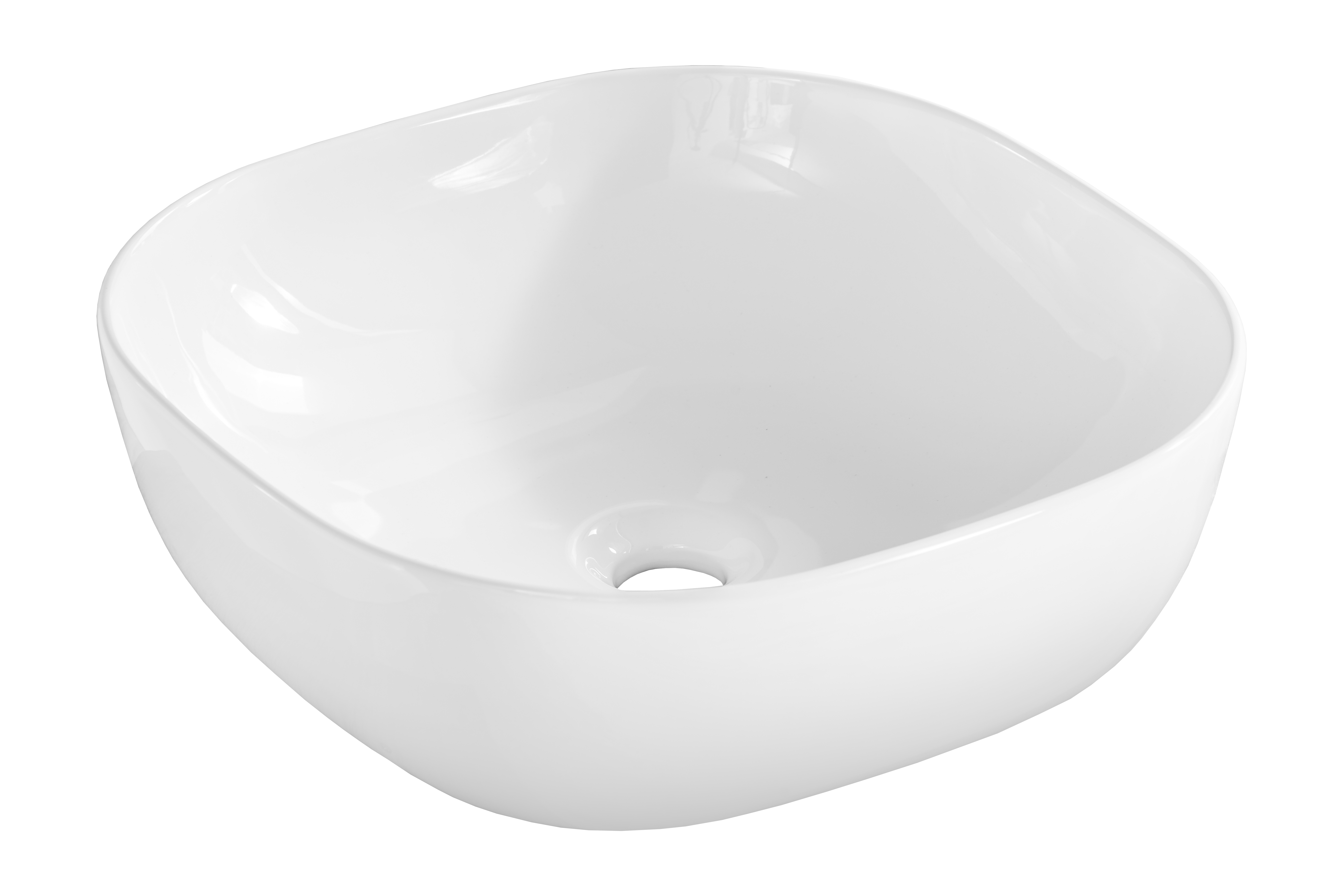 Set mobilier baie 80cm cu blat, lavoar Smile, dulap înalt și dulap cu oglindă Santa Fe Taupe [4]