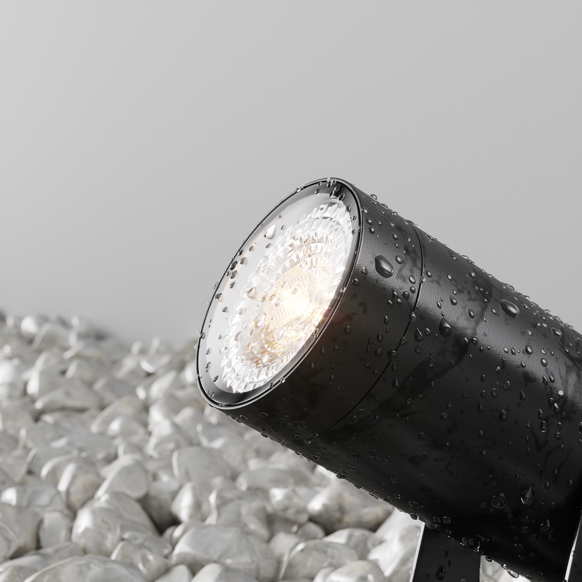 Corp de iluminat peisagistic Scope, Aluminiu Negru, 20W, MAYTONI O025FL-01B [6]