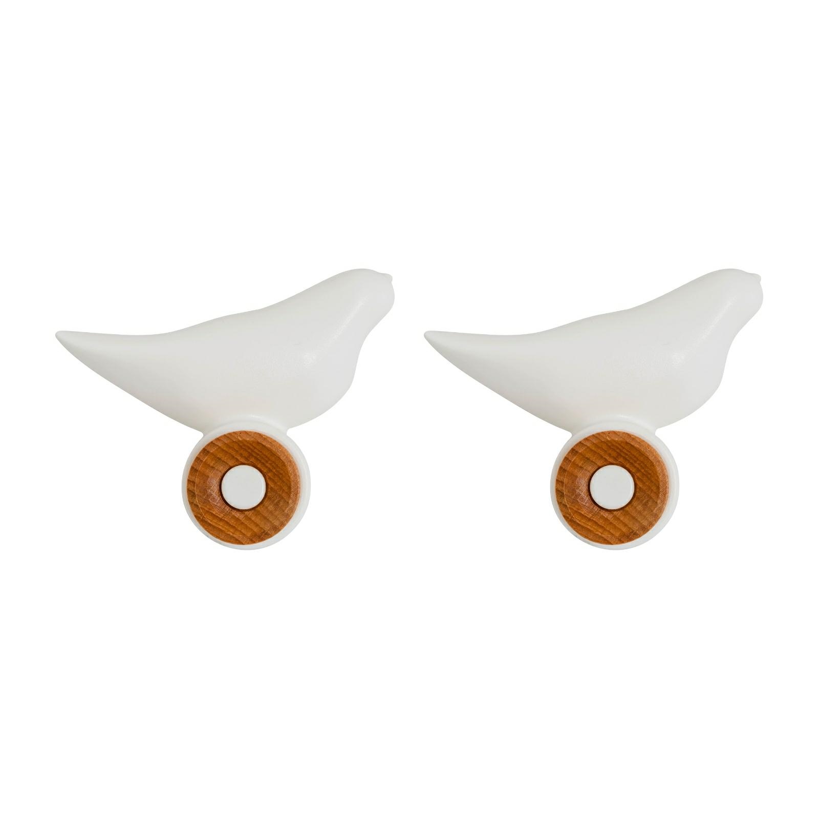 Produse - Cuier Bird 11x9x10 cm, Alb - King Home