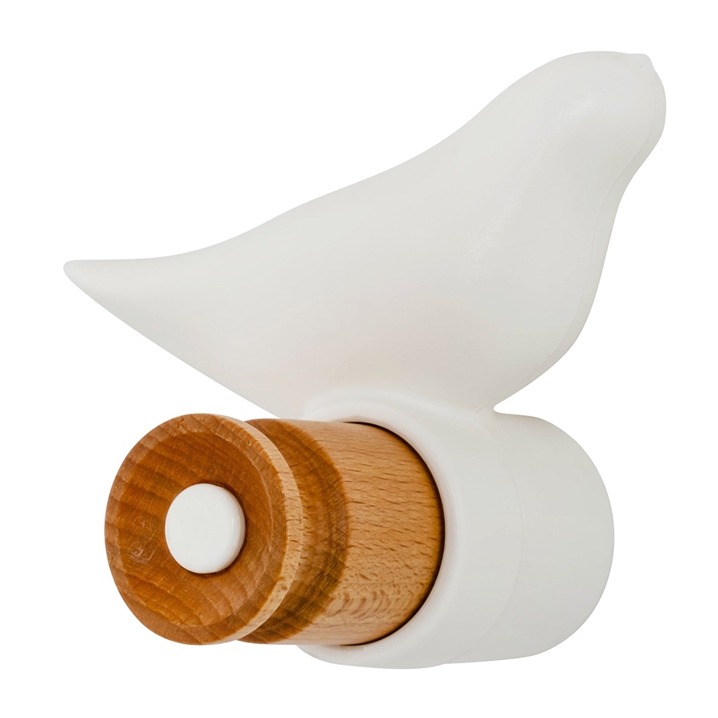Cuier Bird 11x9x10 cm, Alb - King Home [2]