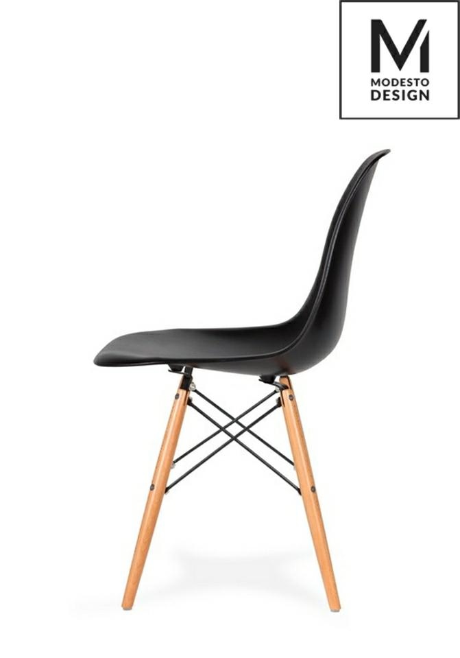 Set de 2 Scaune Dsw 46x48x82 cm, Negru - Modesto Design [2]