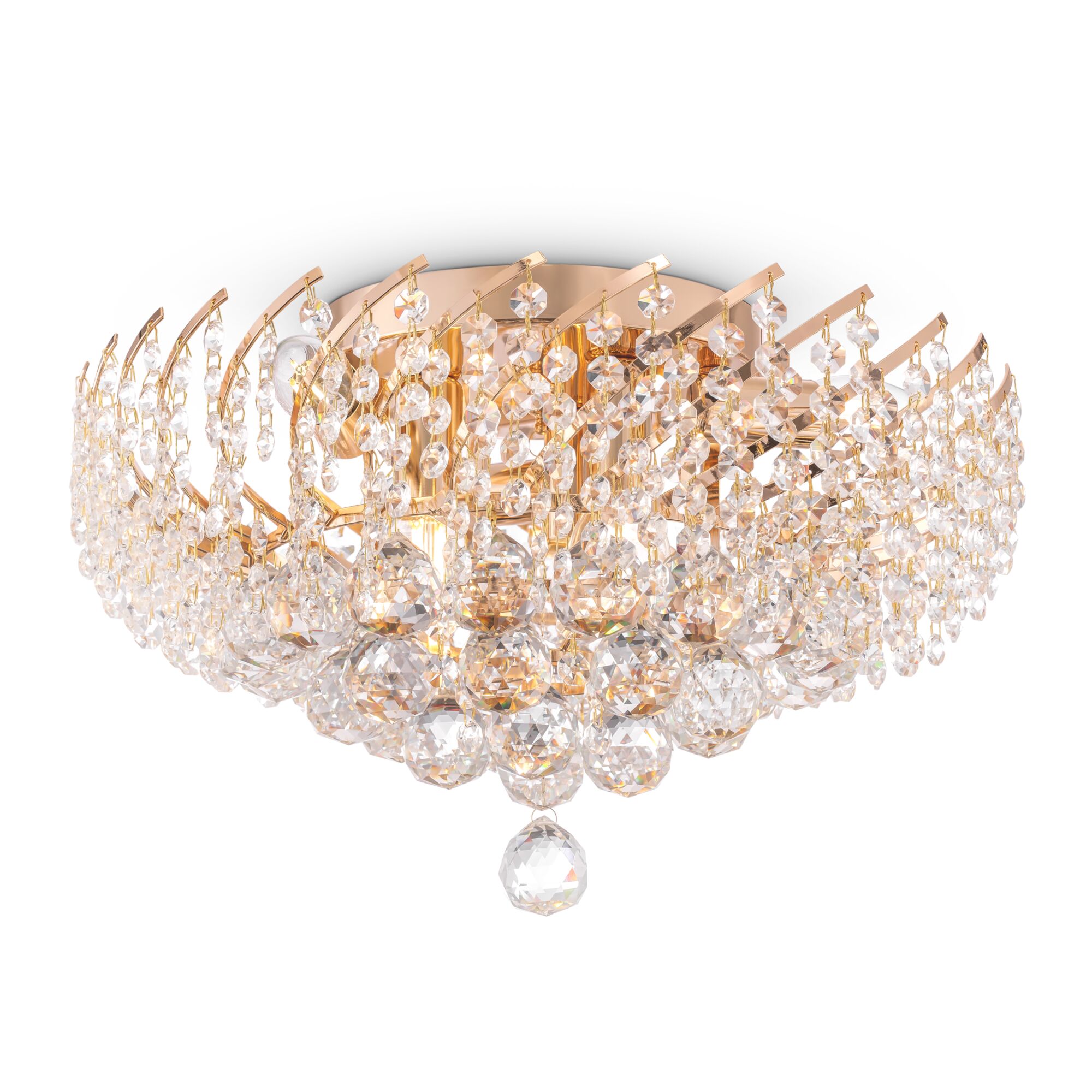 Produse - Plafonieră Karolina, Metal Auriu, 40W, MAYTONI DIA120-06-G