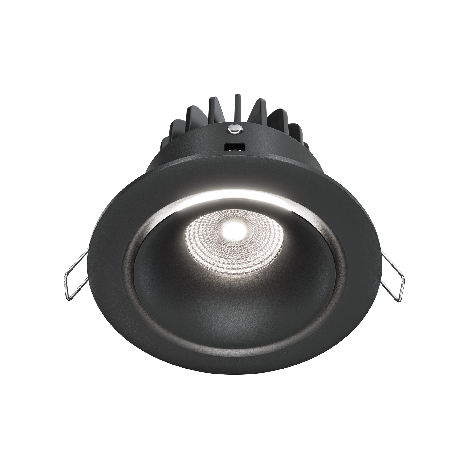 Produse - Corp de iluminat încastrat Yin, Aluminiu Negru, 12W, MAYTONI DL031-L12W4K-D-B