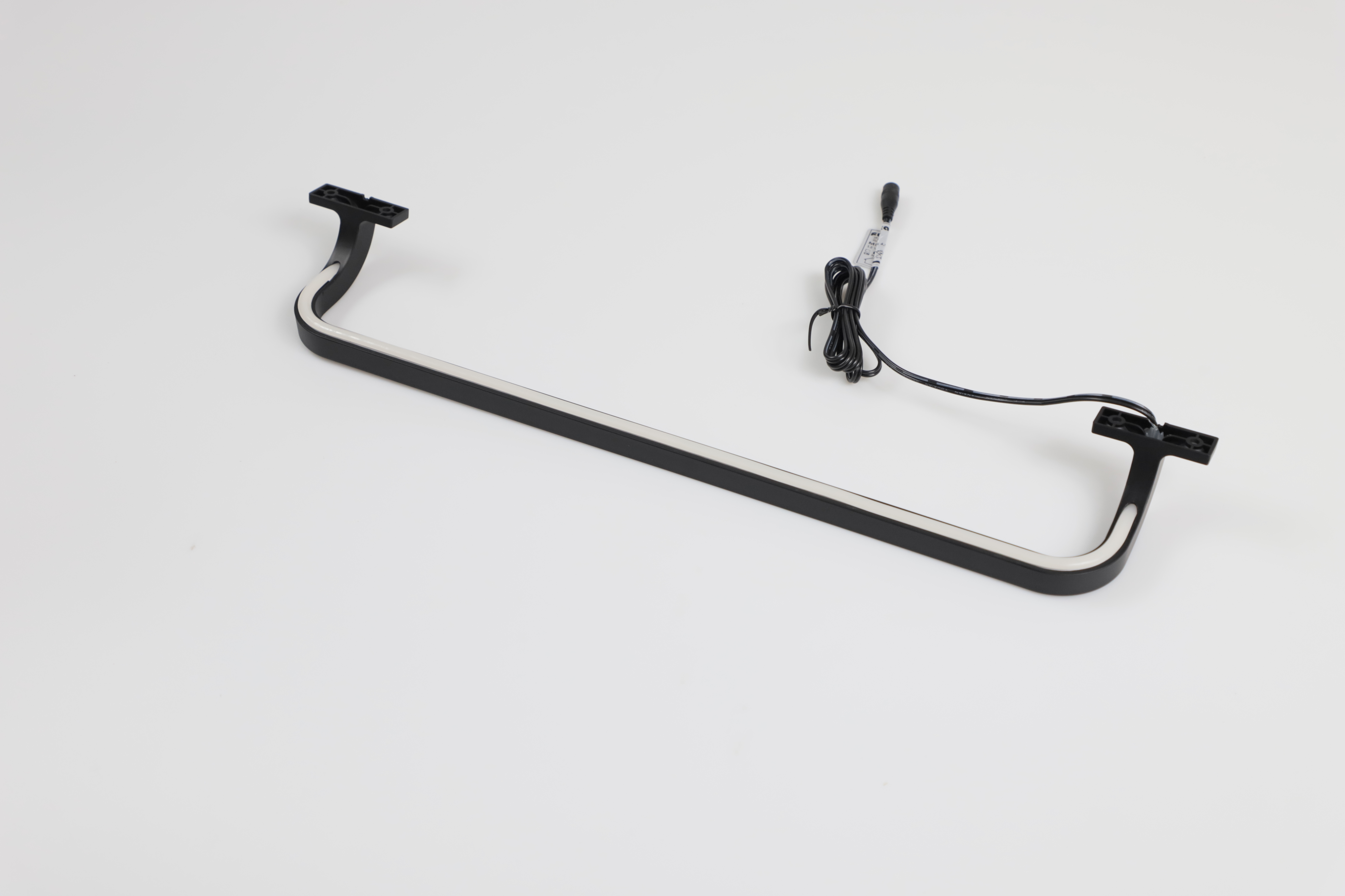 Lustra baie - Lampa LED, Întrerupător Integrat, IP44, Negru Mat - COMAD