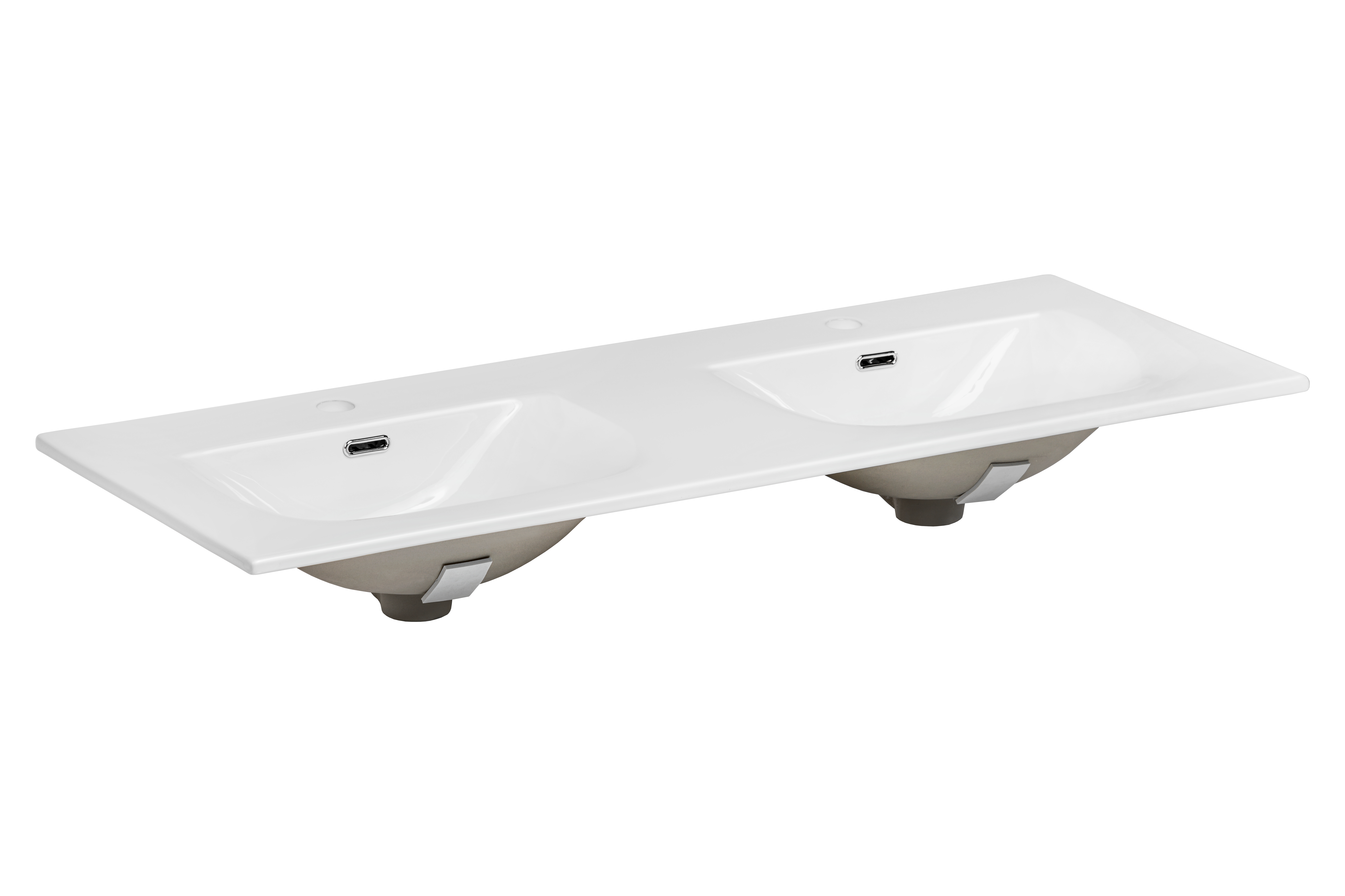 Set mobilier baie 120cm cu dulap lavoar SKY Luxor Beige [3]