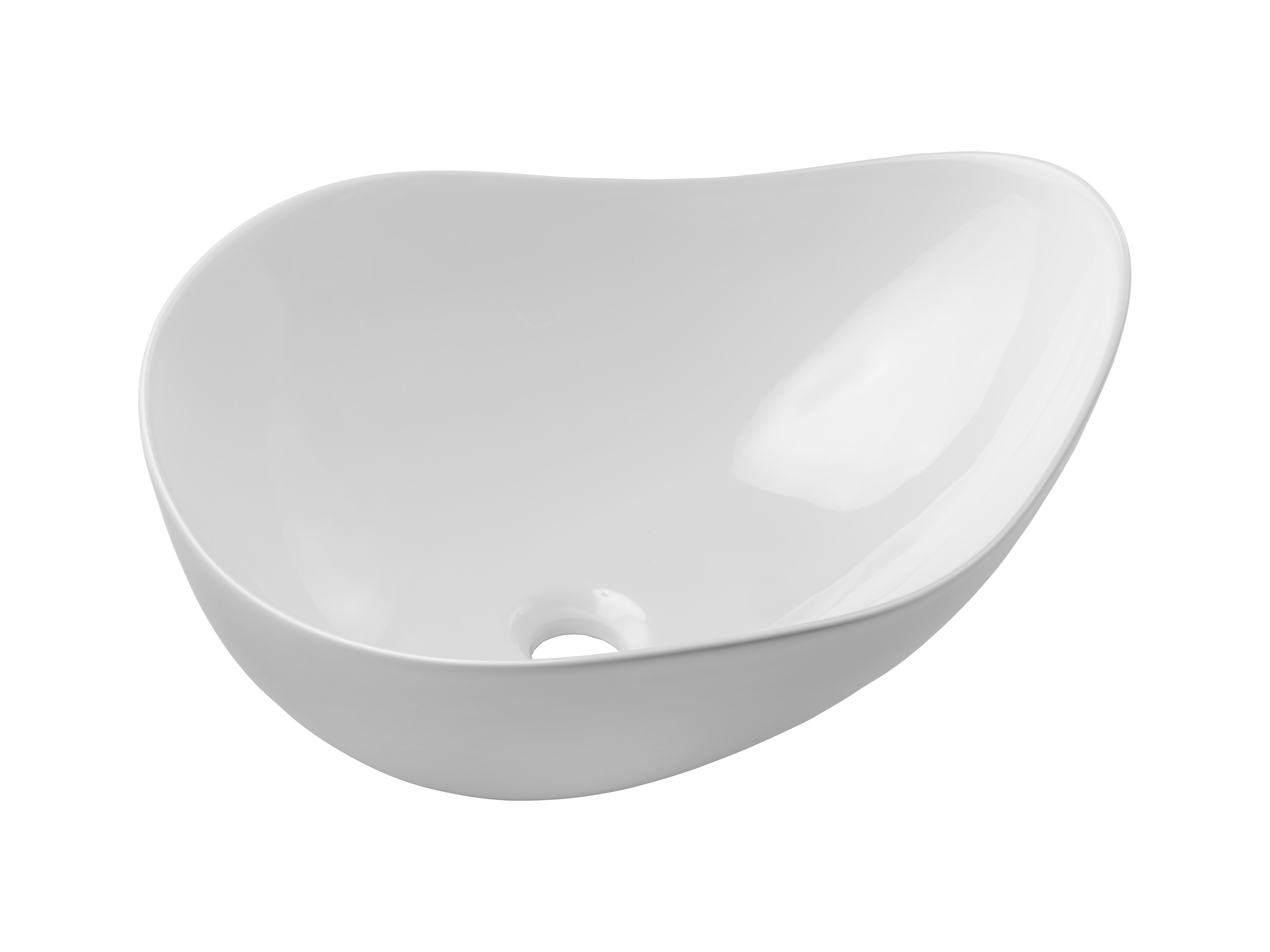 Set mobilier baie 120cm cu blat, 2 lavoare Cloud și dulap înalt Luxor Black [4]