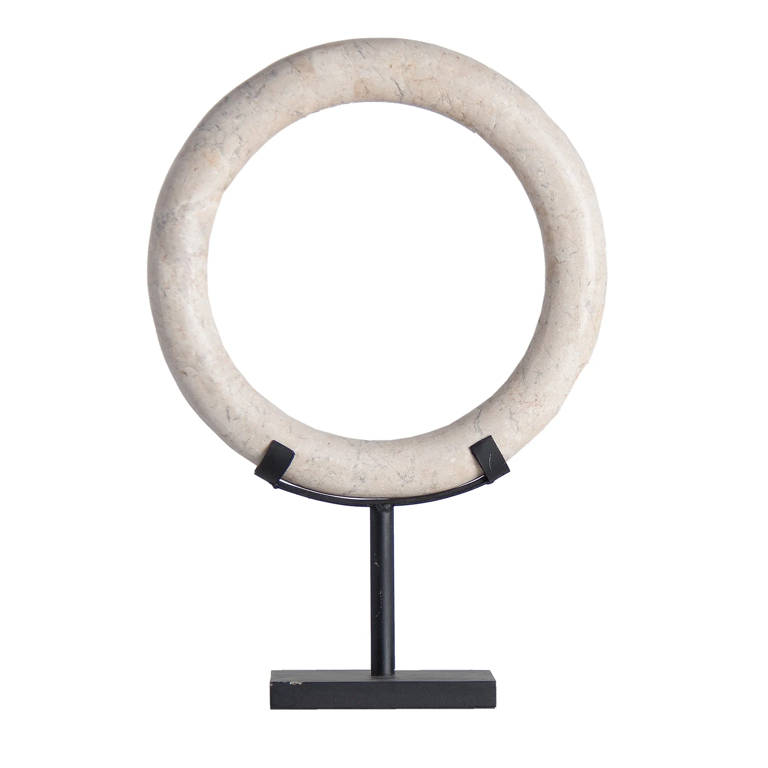Sculptura Decorativa din Marmura, Alb-crem, 12x41x53 cm - VicalHome 28125 [5]