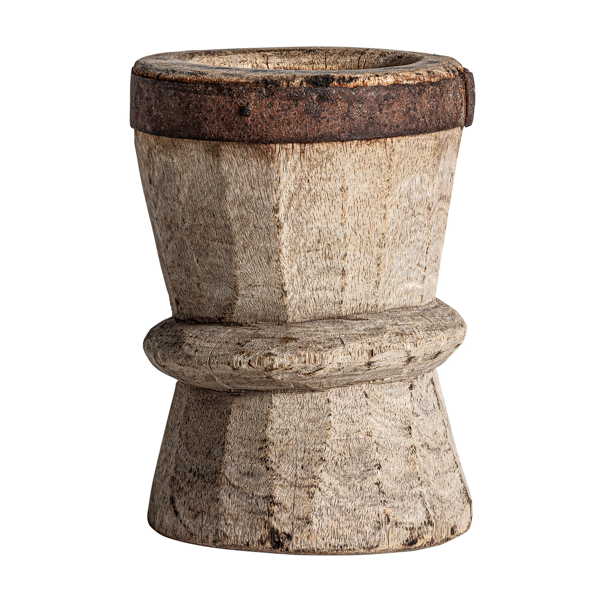 Sculptura Decorativa din Lemn de Okhali, Maro, 15x15x35 cm - VicalHome 32726 [3]