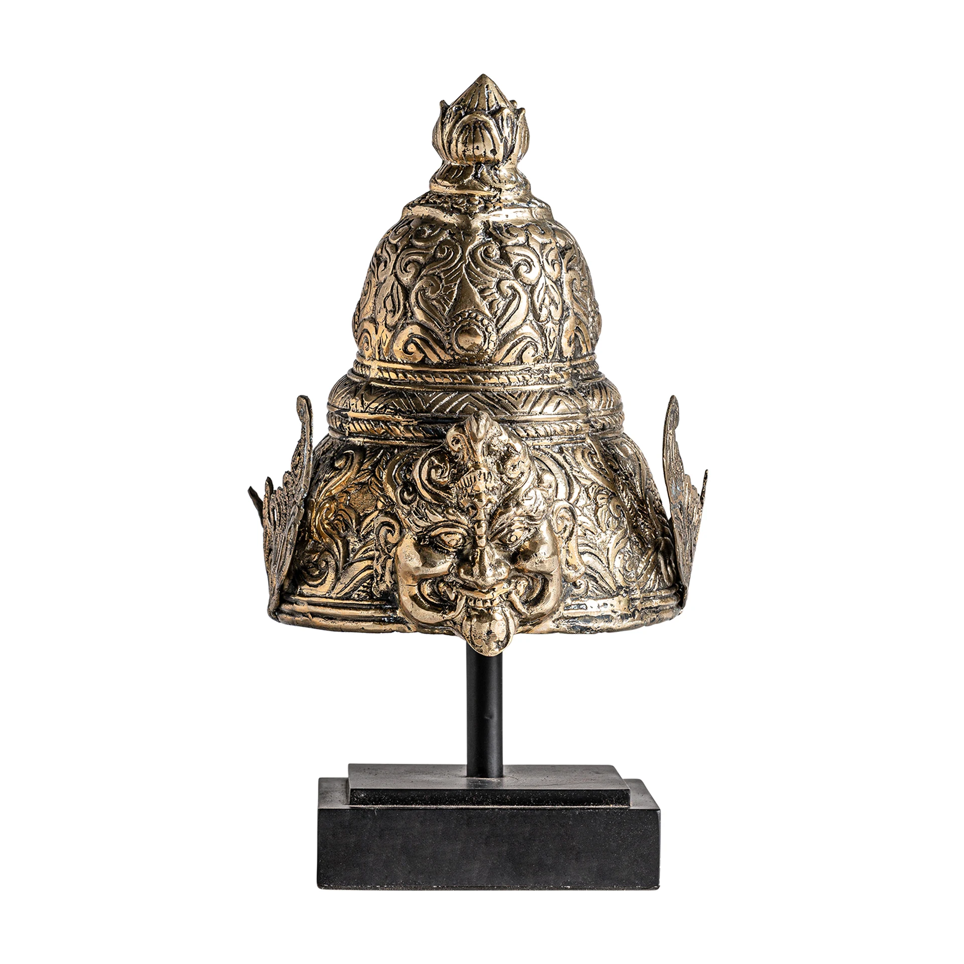 Sculptura Decorativa din Bronz, Auriu, 22x25x41 cm - VicalHome 32889 [2]