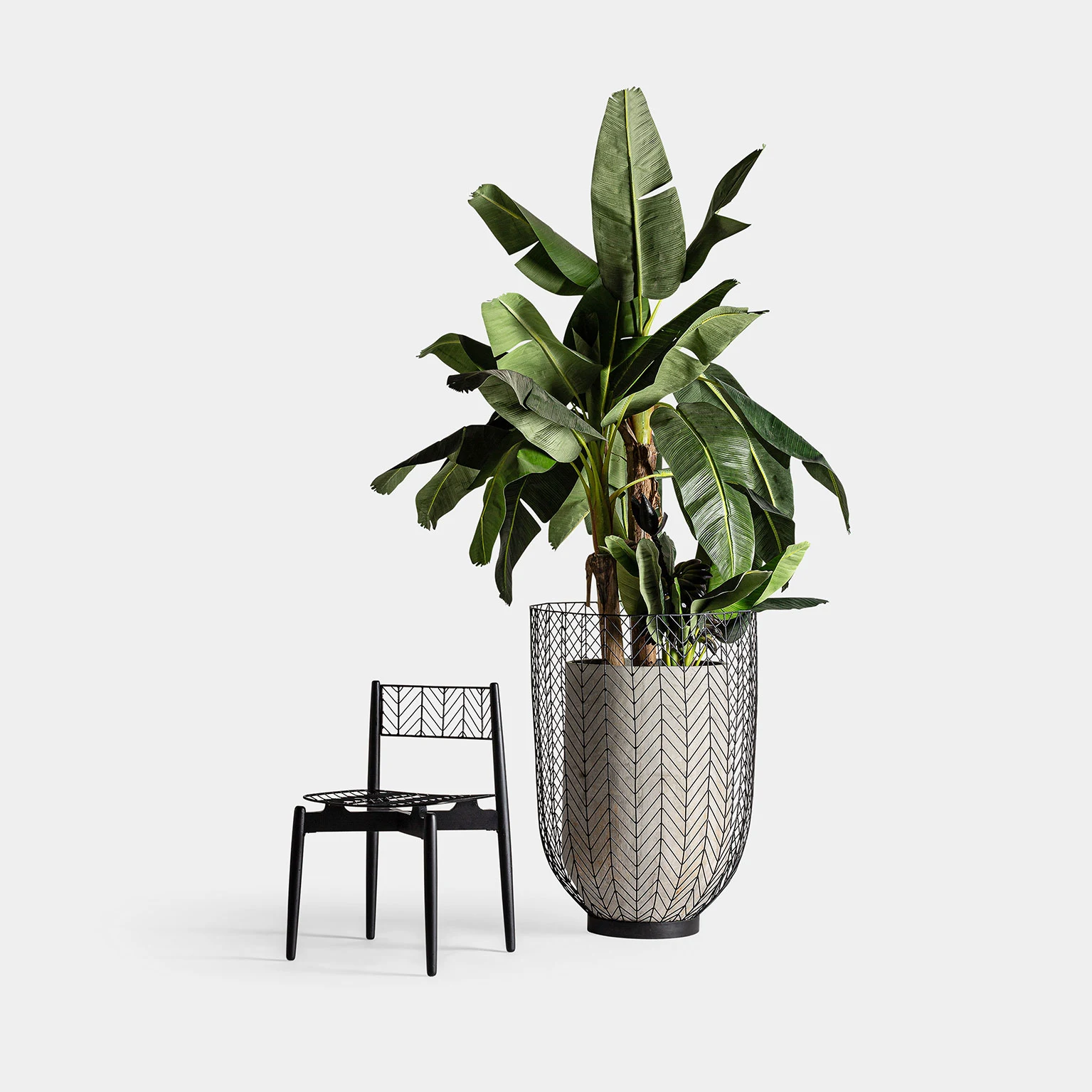 GHIVECI METALIC PLISAT PENTRU PLANTE (SET DE 2) VicalHome 28604 [8]