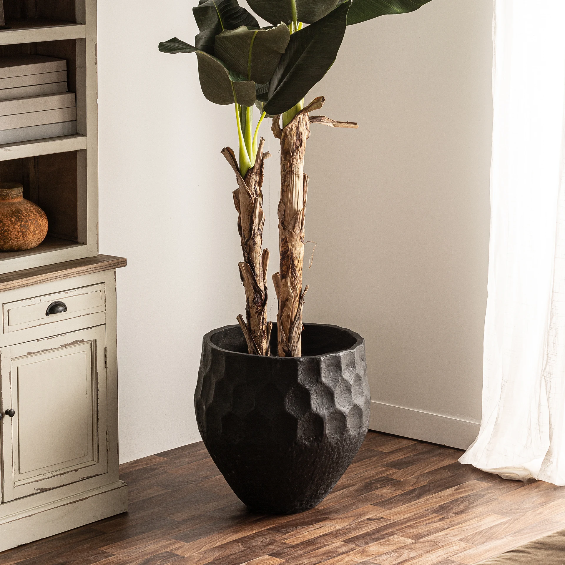 Vaza Decorativa din Teracota, Negru, Stil Contemporan - VicalHome 31837 [10]
