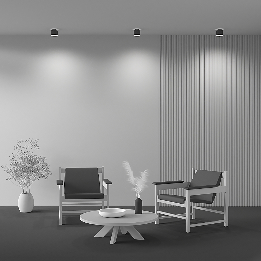 Plafonieră Planet, Aluminiu Negru, 12W, MAYTONI C009CW-L12B4K [3]