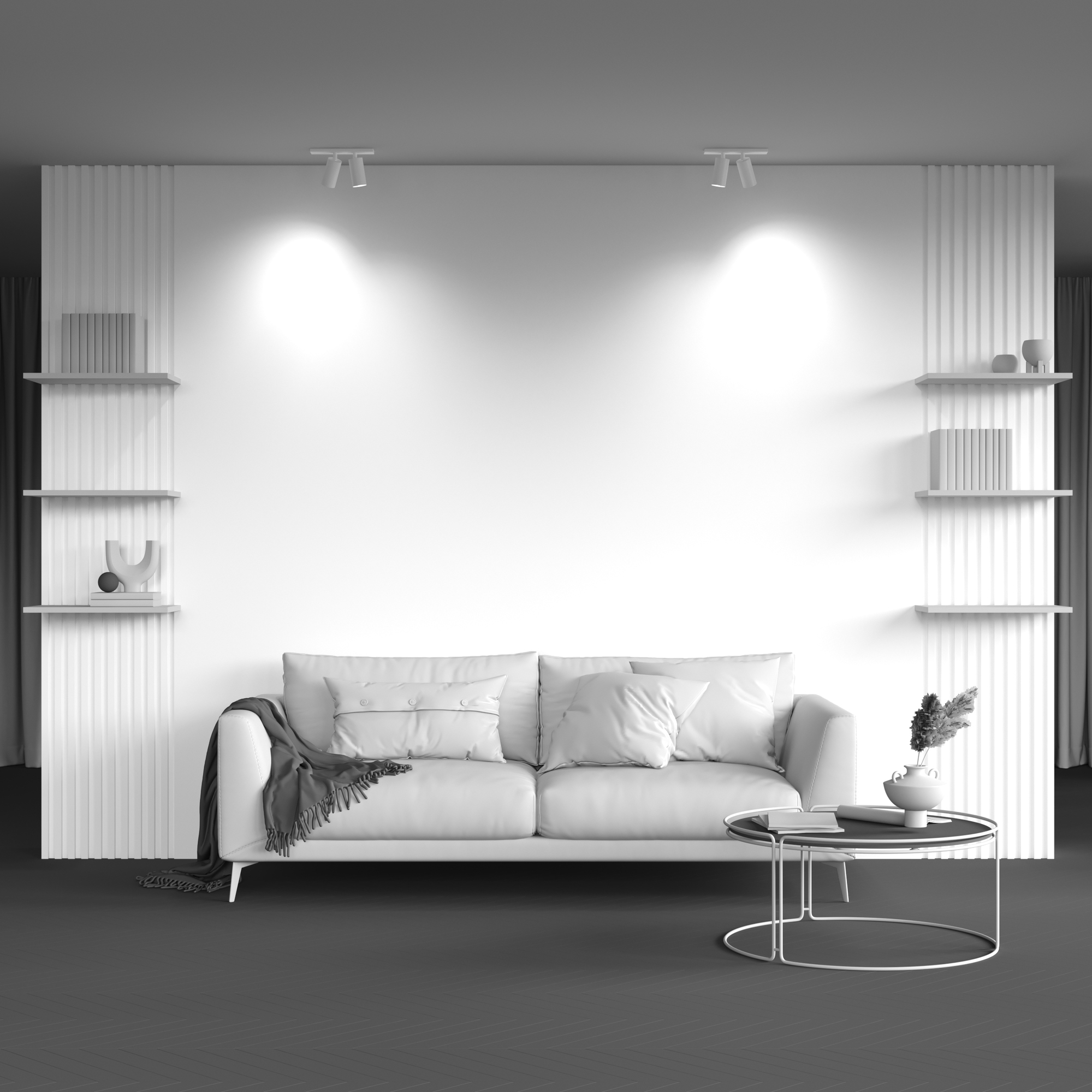 Plafonieră FOCUS S, Aluminiu Alb, 10W, MAYTONI C051CL-U-2W [2]