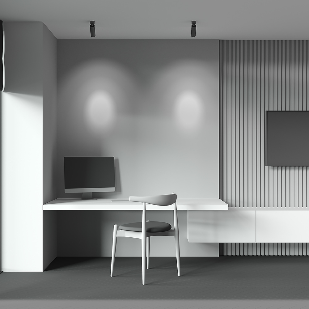 Plafonieră FOCUS LED, Aluminiu Negru, 12W, MAYTONI C055CL-L12B4K-W-D-B [3]