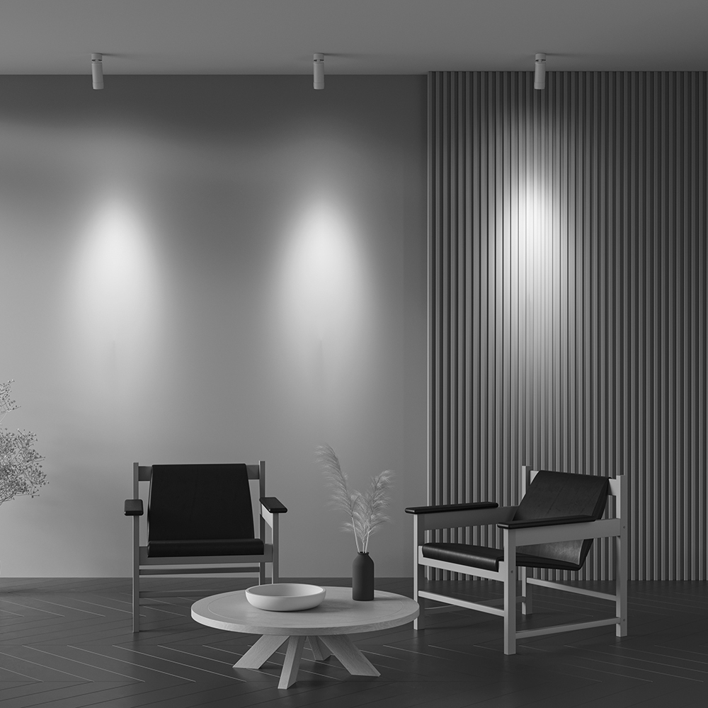 Plafonieră Focus Zoom, Aluminiu Alb, 12W, MAYTONI C055CL-L12W3K-Z-W [3]