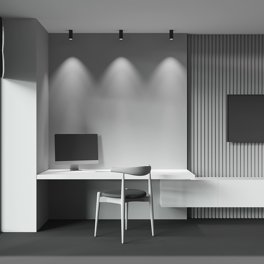 Plafonieră FOCUS LED, Aluminiu Negru, 12W, MAYTONI C056CL-L12B4K-W-D-B [3]