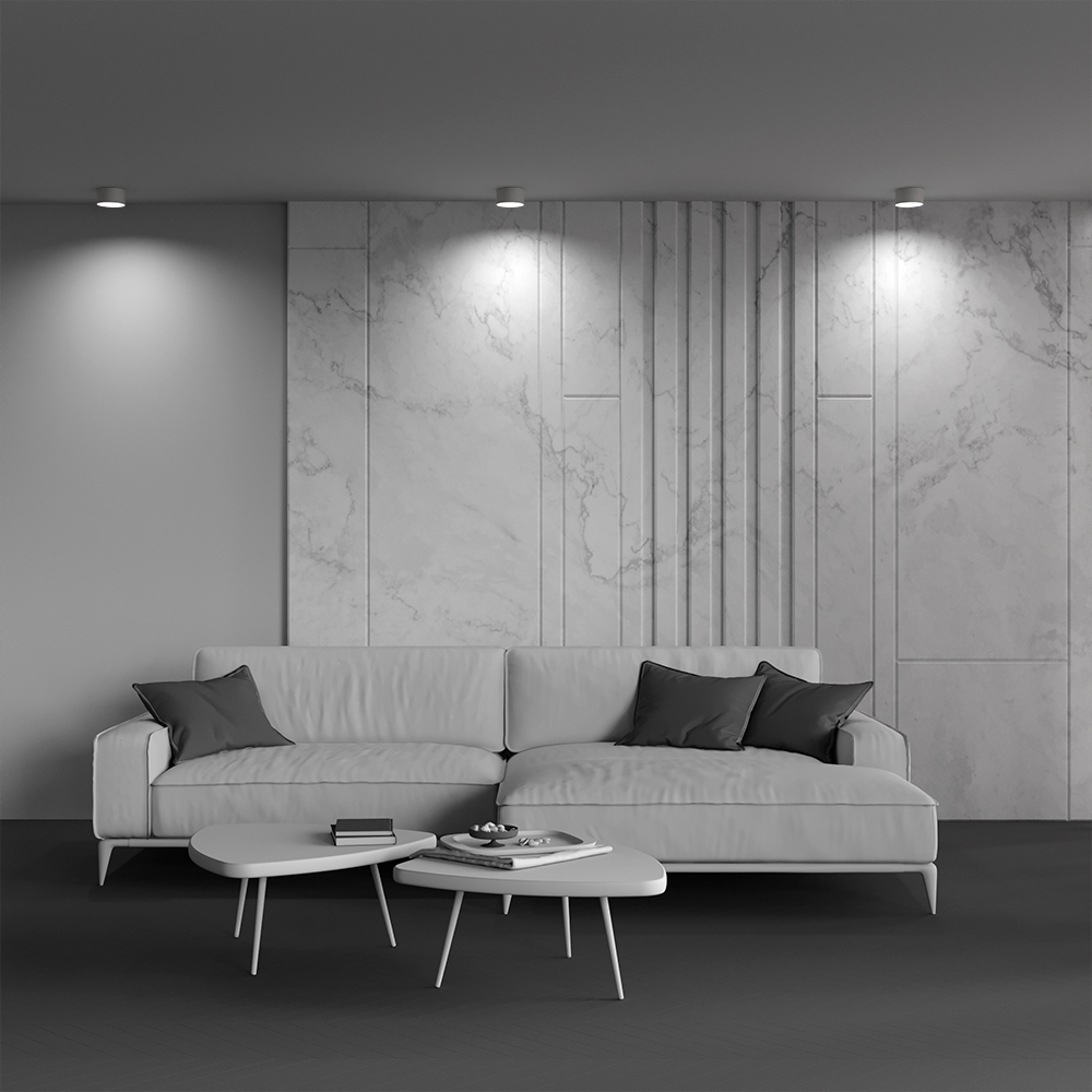 Plafonieră Vega, Aluminiu Alb, 12W, MAYTONI C089CL-12W3K-W [3]