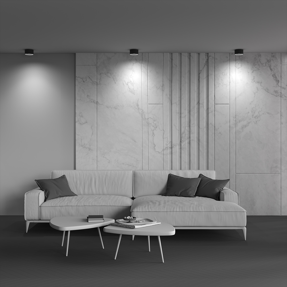 Plafonieră Vega, Aluminiu Negru, 15W, MAYTONI C089CL-15W3K-B [3]