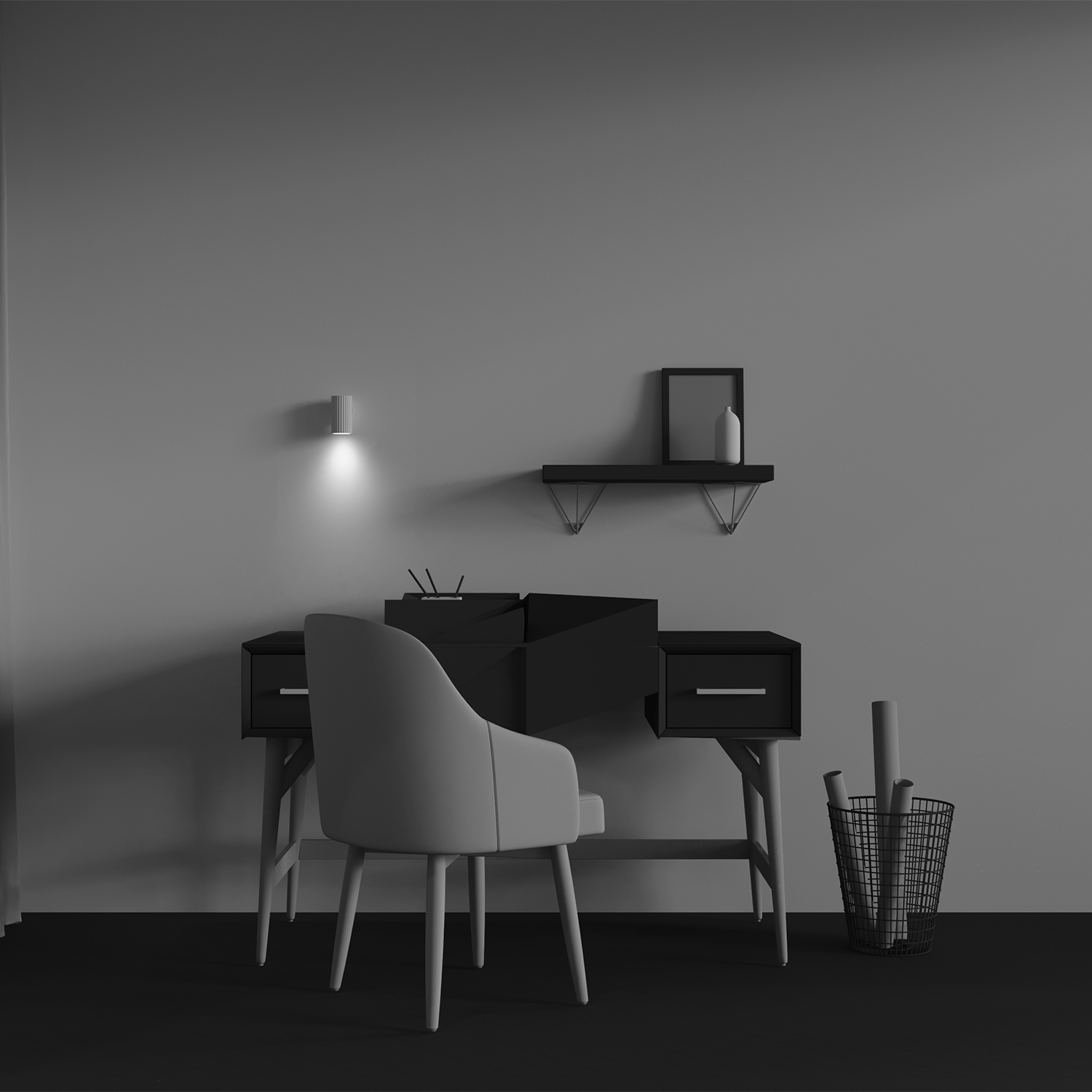 Aplică de perete Calipso, Aluminiu Alb, 10W, MAYTONI C106WL-01-GU10-W [2]