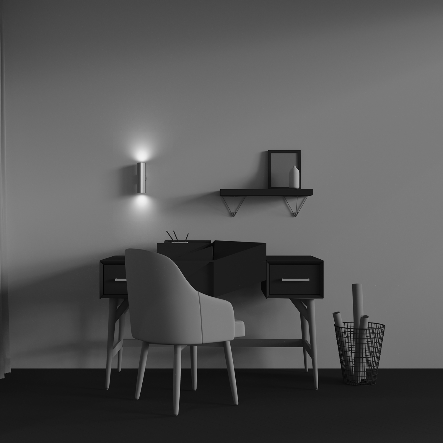 Aplică de perete Calipso, Aluminiu Alamă, 10W, MAYTONI C106WL-02-GU10-BS [2]