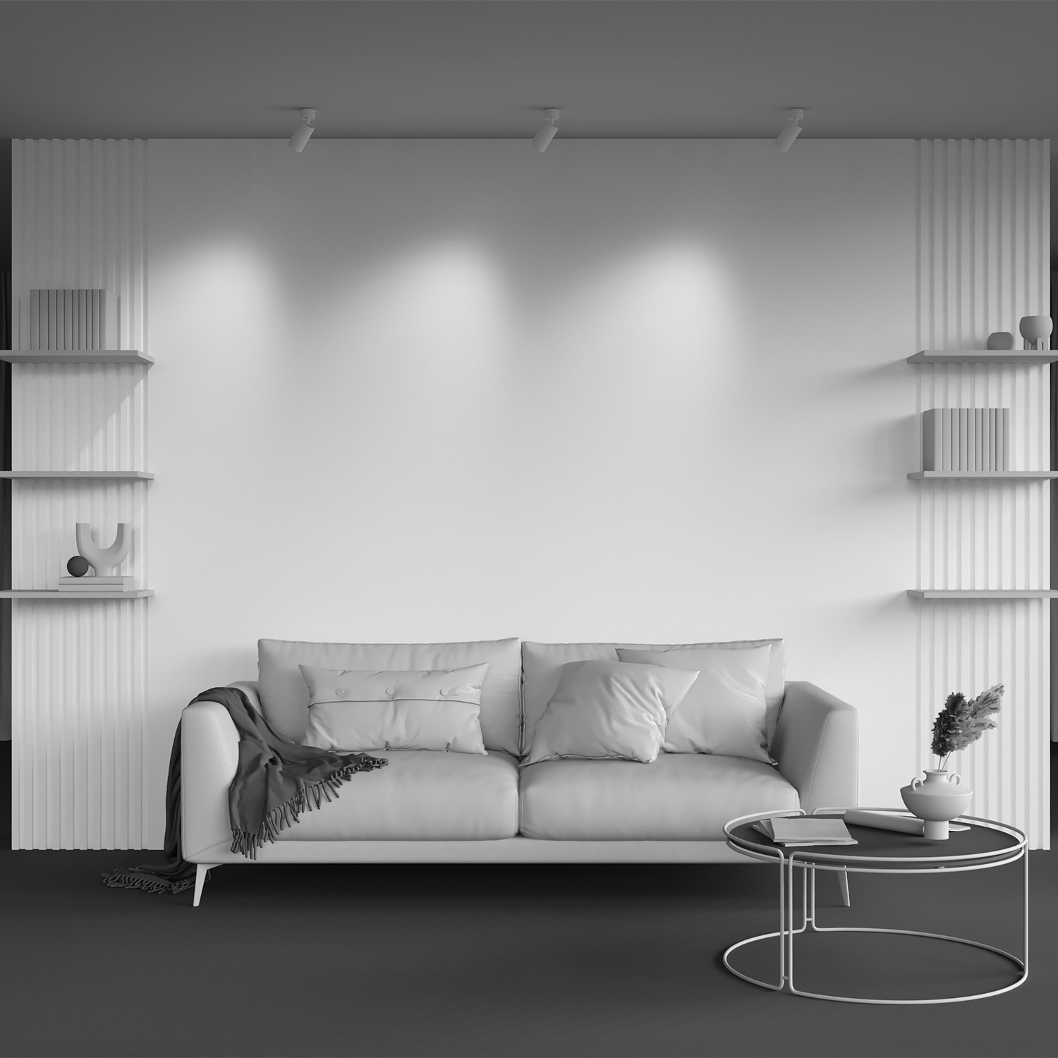 Plafonieră Calipso, Aluminiu Alb, 10W, MAYTONI C108CL-01-GU10-W [2]