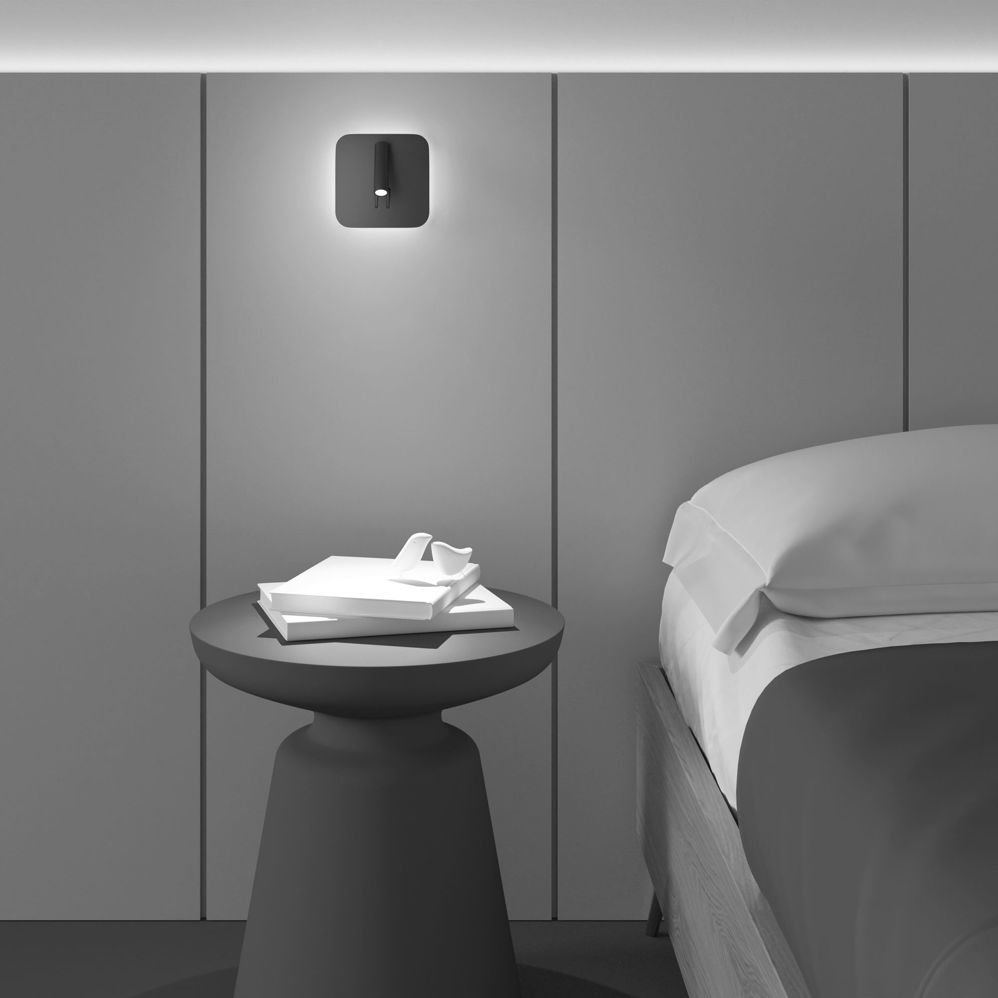 Aplică de perete Ios 176, Aluminiu Negru, 9W, MAYTONI C175-WL-01-6W-B [3]