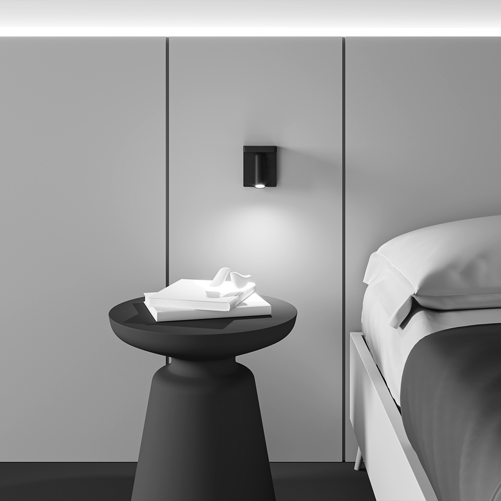 Aplică de perete Aron, Aluminiu Negru, 7W, MAYTONI C179WL-L7B2.7K-DE [3]