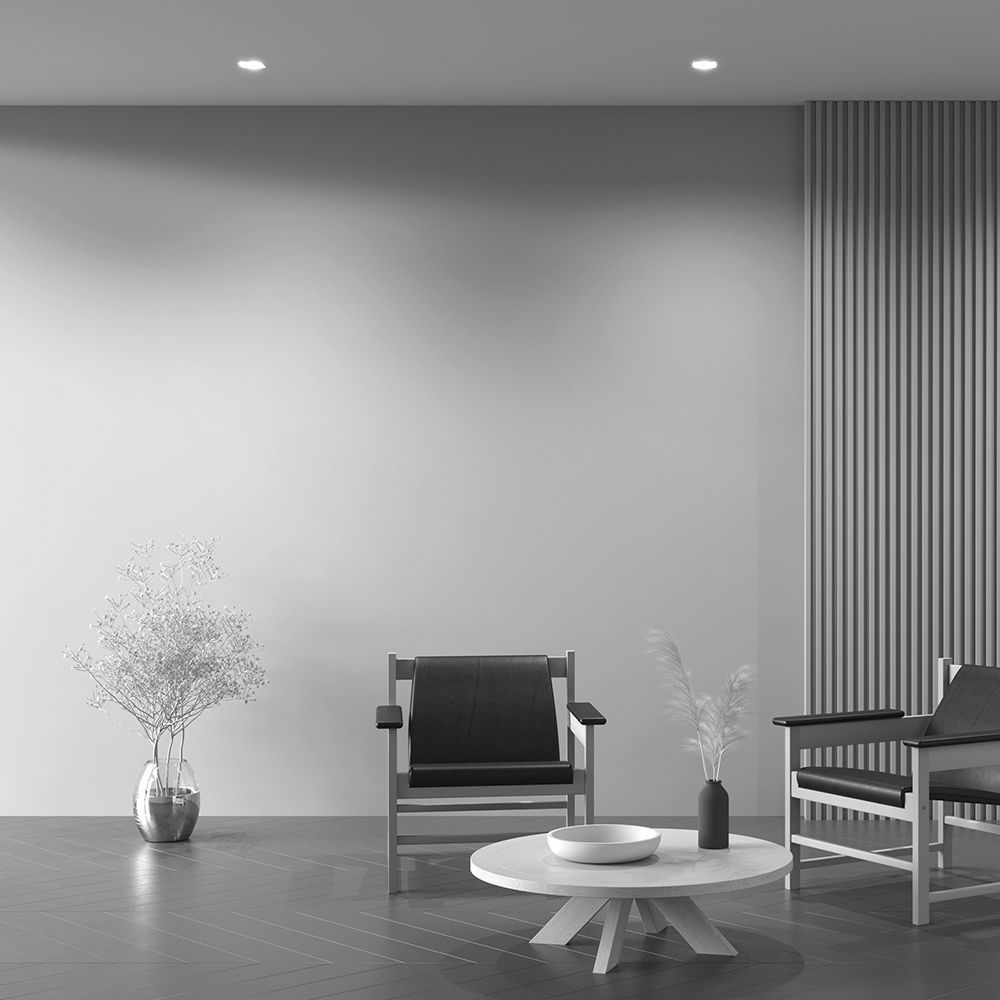 Corp de iluminat încastrat DOT, Aluminiu Negru, 10W, MAYTONI DL042-01-SQ-B [2]