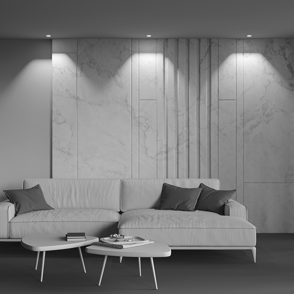 Corp de iluminat încastrat Alfa LED, Aluminiu și plastic Alb, 10W, MAYTONI DL043-01-10W4K-D-SQ-W [3]