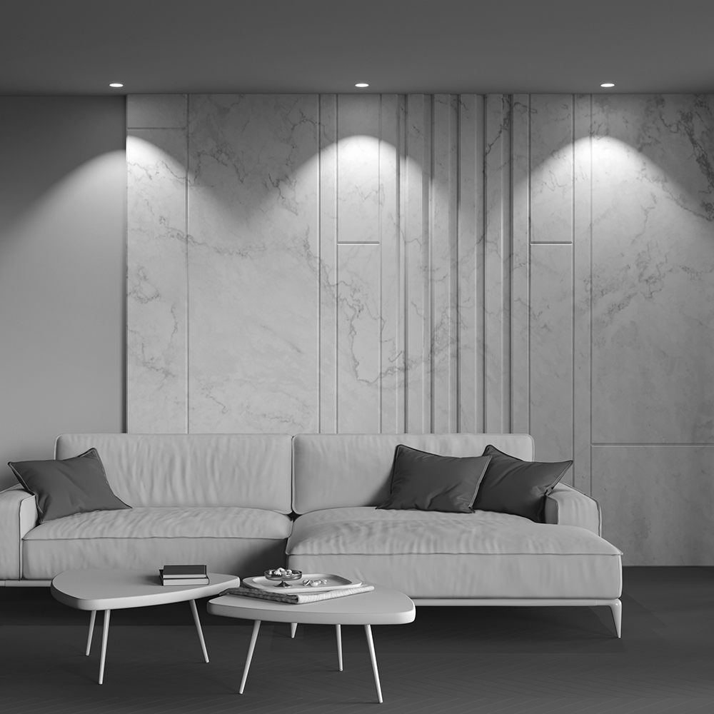 Corp de iluminat încastrat Alfa LED, Aluminiu Alb, 15W, MAYTONI DL043-01-15W2.7K-RD-W-DE [3]