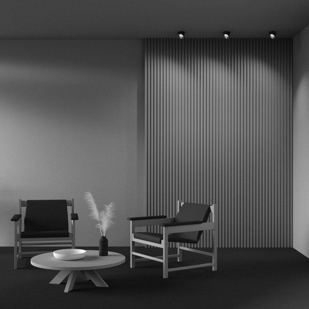 Corp de iluminat încastrat Lipari, Aluminiu Negru, 10W, MAYTONI DL044-01-GU10-B [2]