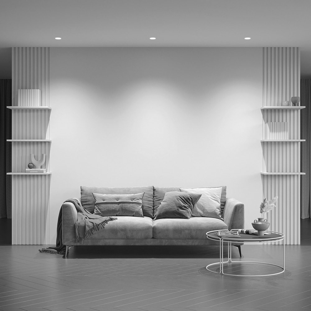 Corp de iluminat încastrat Share, Aluminiu și plastic Alb, 10W, MAYTONI DL051-01-GU10-RD-WMG [2]