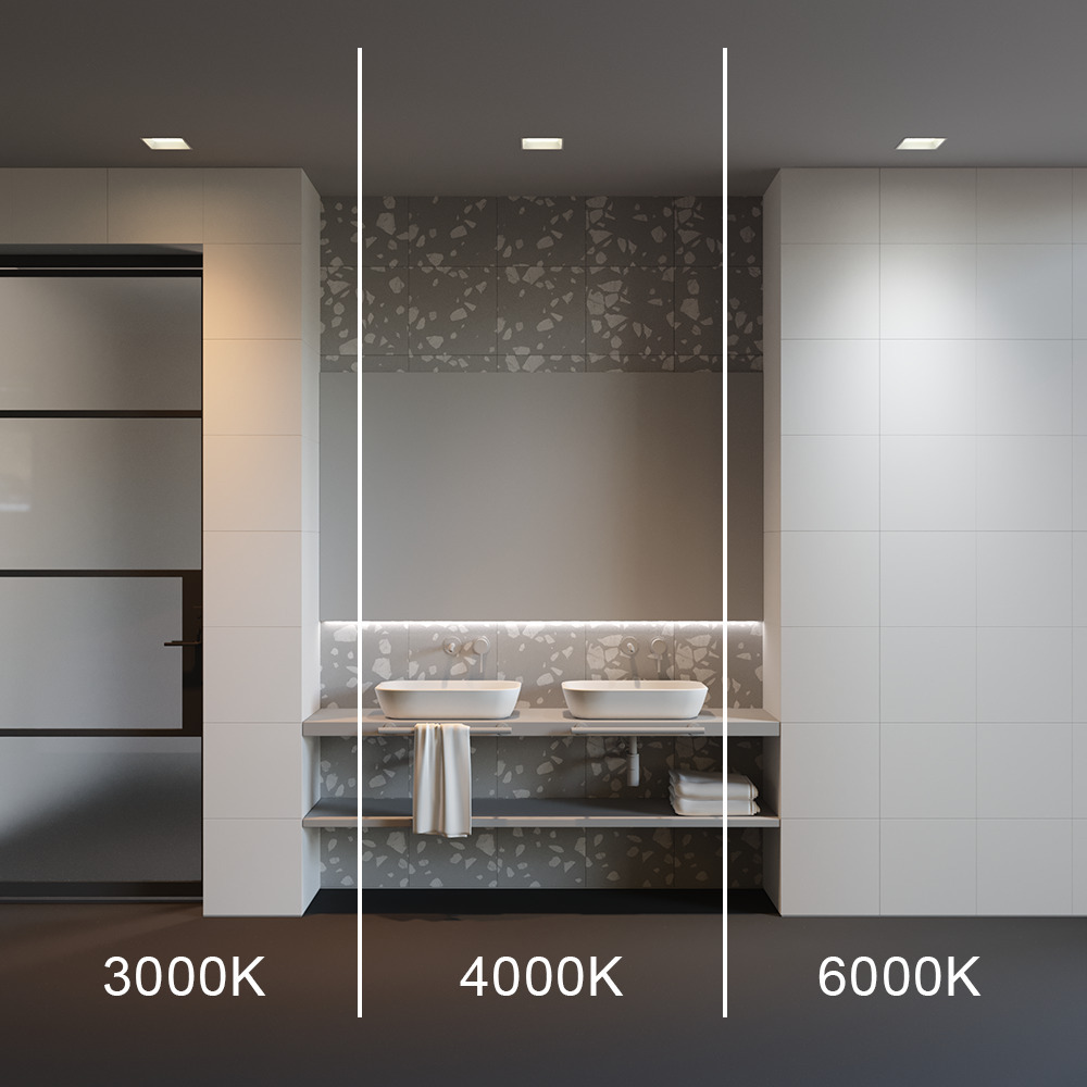 Corp de iluminat încastrat OKNO, Aluminiu și plastic Alb, 18W, MAYTONI DL056-18W3-4-6K-W [3]