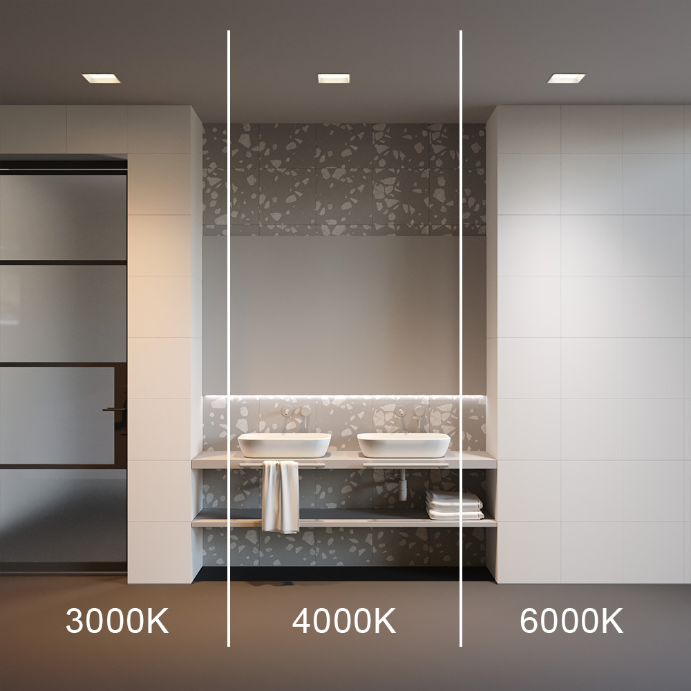 Corp de iluminat încastrat OKNO, Aluminiu și plastic Alb, 24W, MAYTONI DL056-24W3-4-6K-W [3]