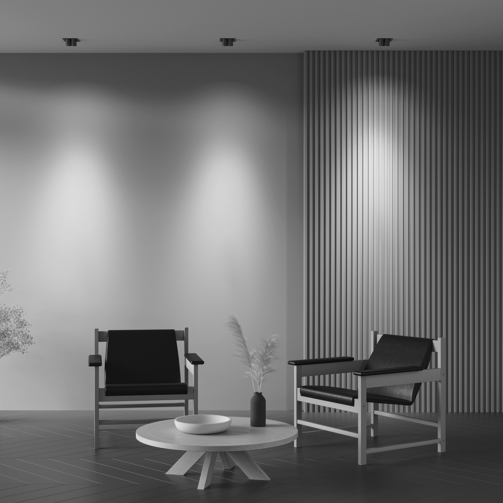 Corp de iluminat încastrat Magnum, Aluminiu Negru, 14W, MAYTONI DL094-02-7W3K-B [3]