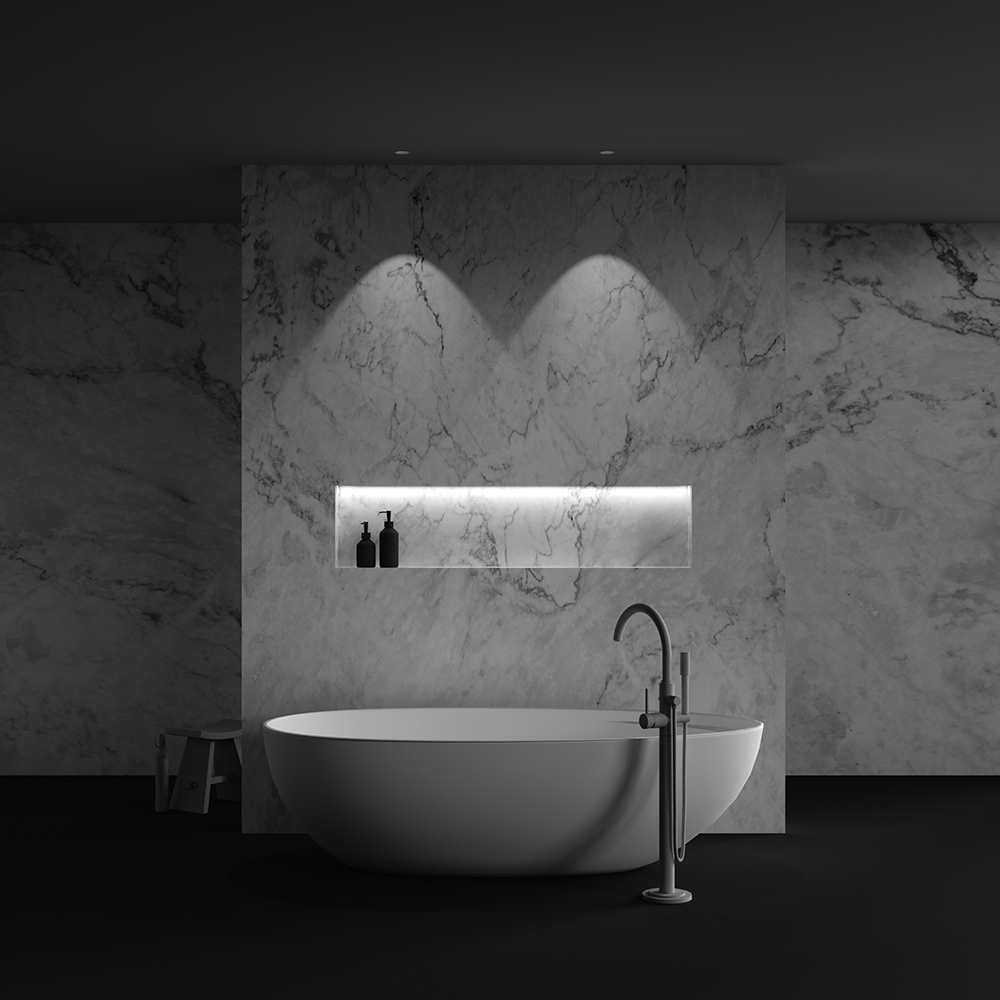 Corp de iluminat încastrat Dip Alb Aluminiu 10W MAYTONI DL115-10W-2.7K-W [3]