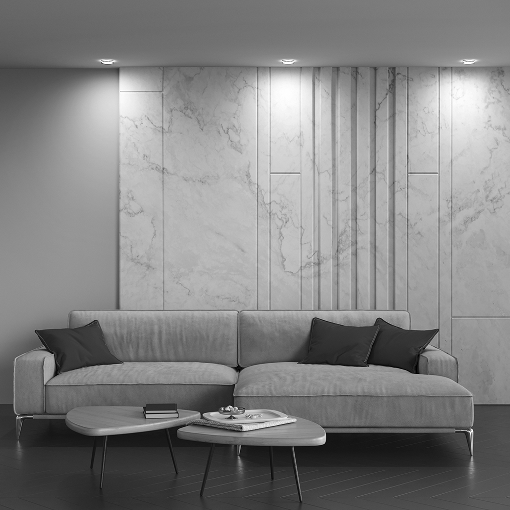 Corp de iluminat încastrat Phanton, Aluminiu Negru, 12W, MAYTONI DL303-L12B [3]