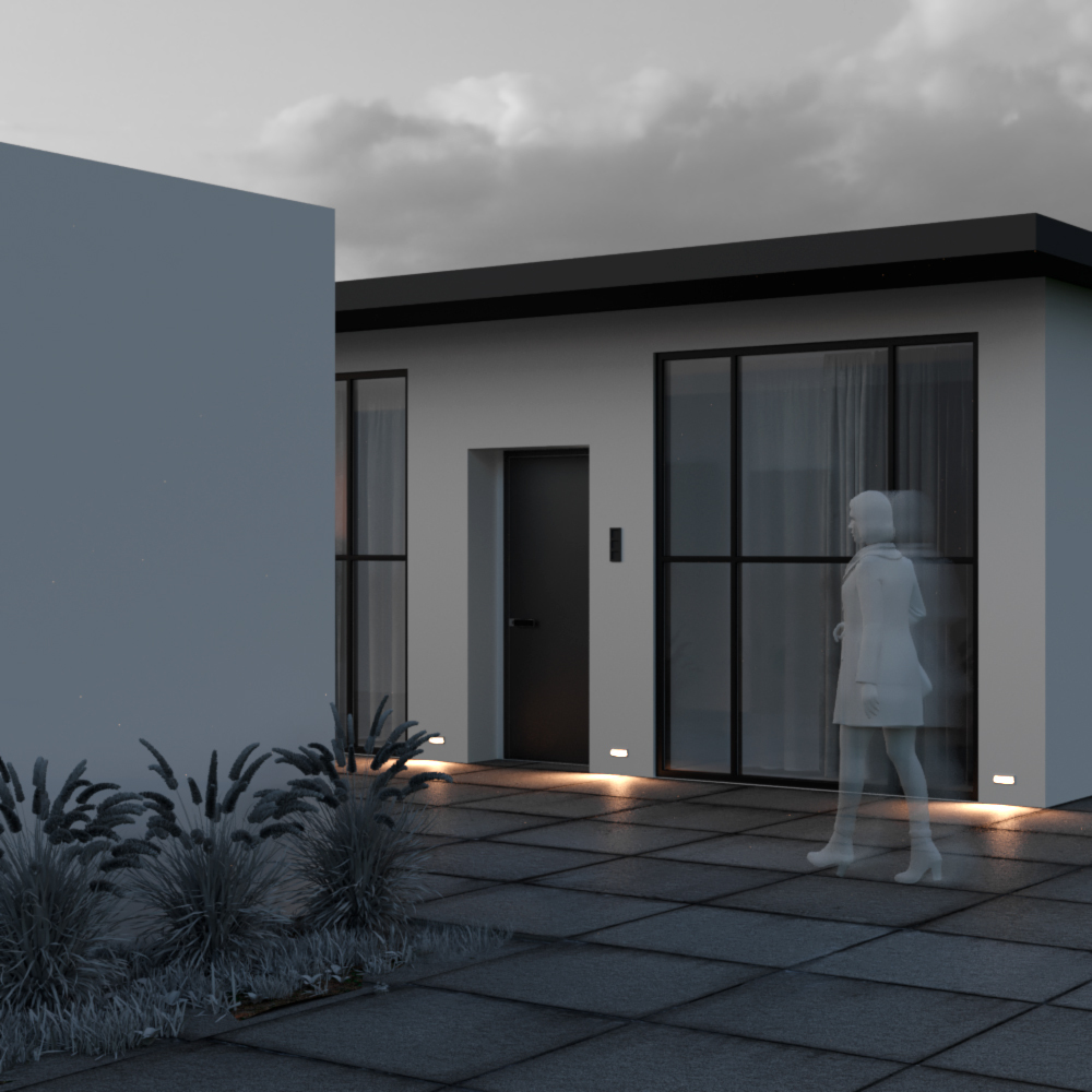 Iluminat pentru scări Bosca, Metal Alb, 5W, MAYTONI O045SL-L5W3K [3]