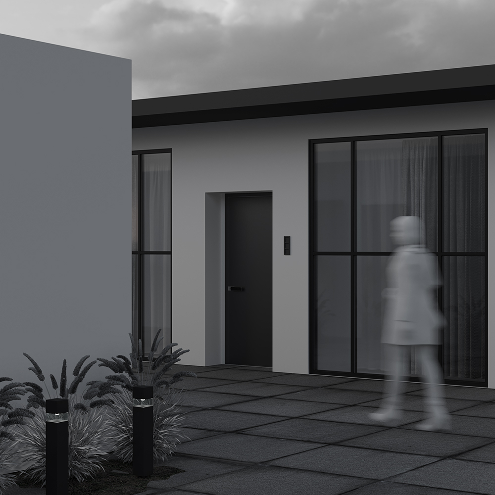 Corp de iluminat peisagistic Quadra Negru Metal 15W MAYTONI O143FL-L15BK [3]