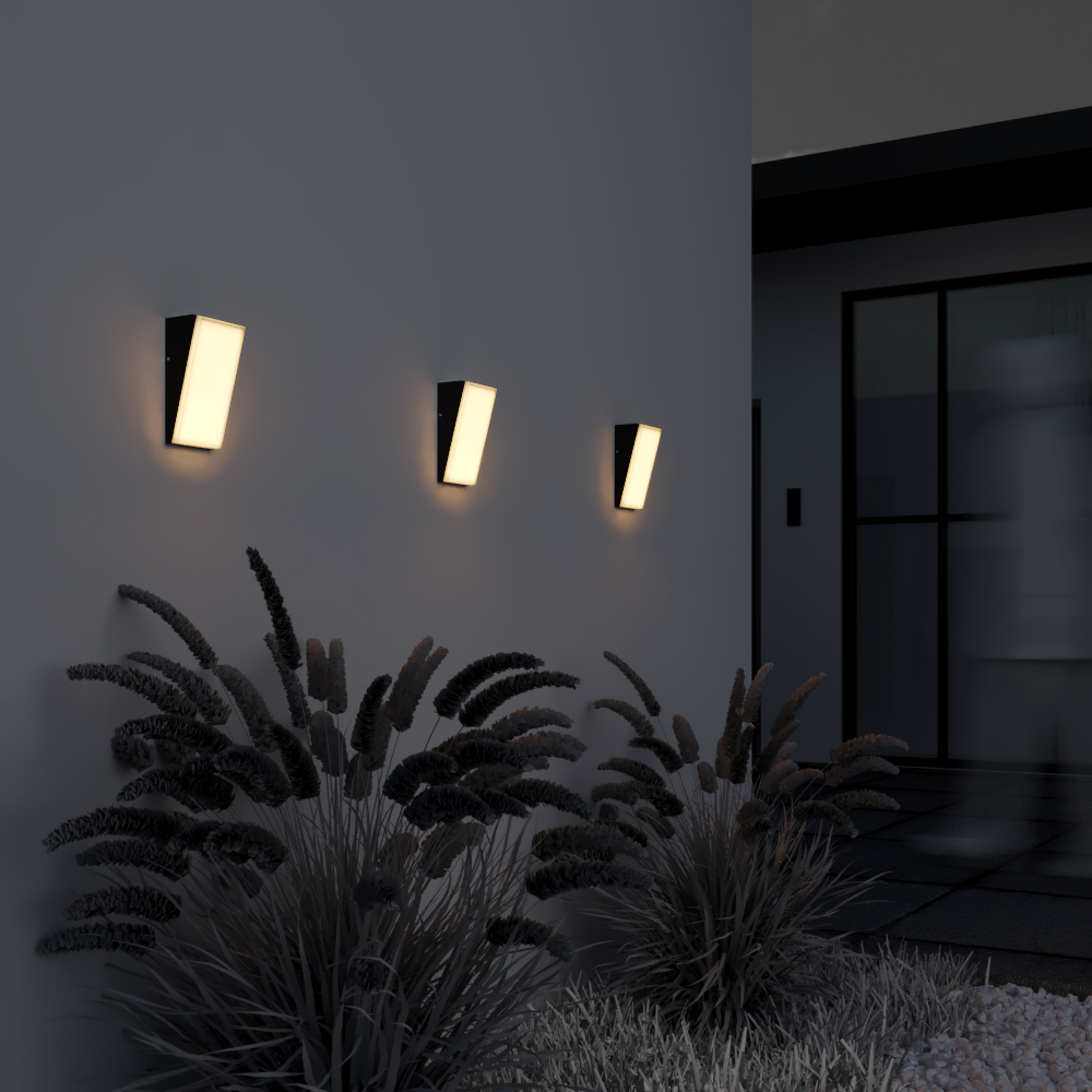 Aplică de exterior Brick, Aluminiu și plastic Grafit, 10W, MAYTONI O436WL-L10GF3K1 [3]